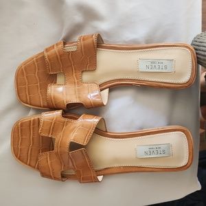 Steve Madden, Brown, Sandals, size 7.5